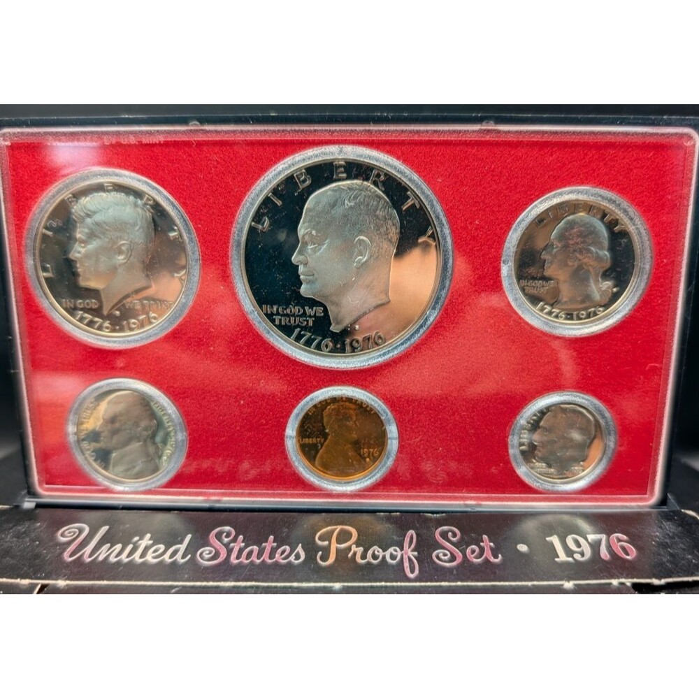 1976 U.S. Proof Set • S‑Mint • Original Mint Packaging • Bicentennial Designs